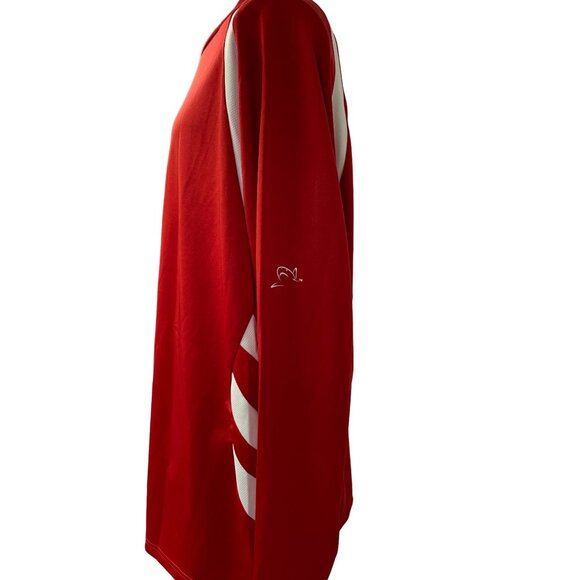 Black Tip Men's Sport Gill Long Sleeve Tee, Red, Size XXLarge - SKU 1994 - Picture 2 of 4